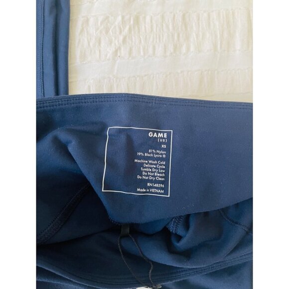 Outdoor Voices Super High-waist Navy Blue Core Leggings Sz US 10/12 - Picture 8 of 9